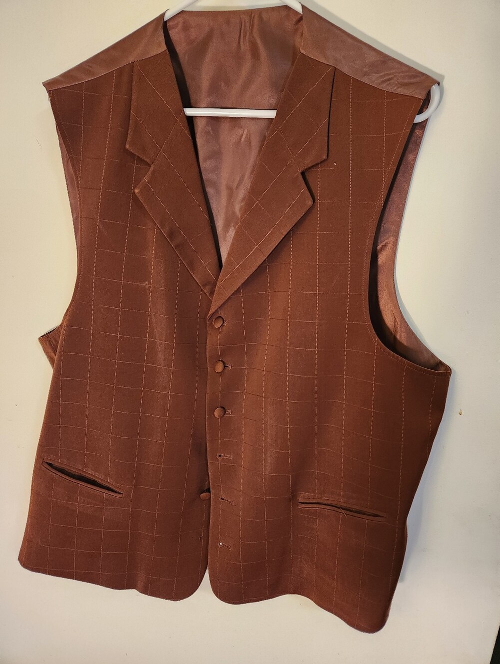 Men's Brown Vest